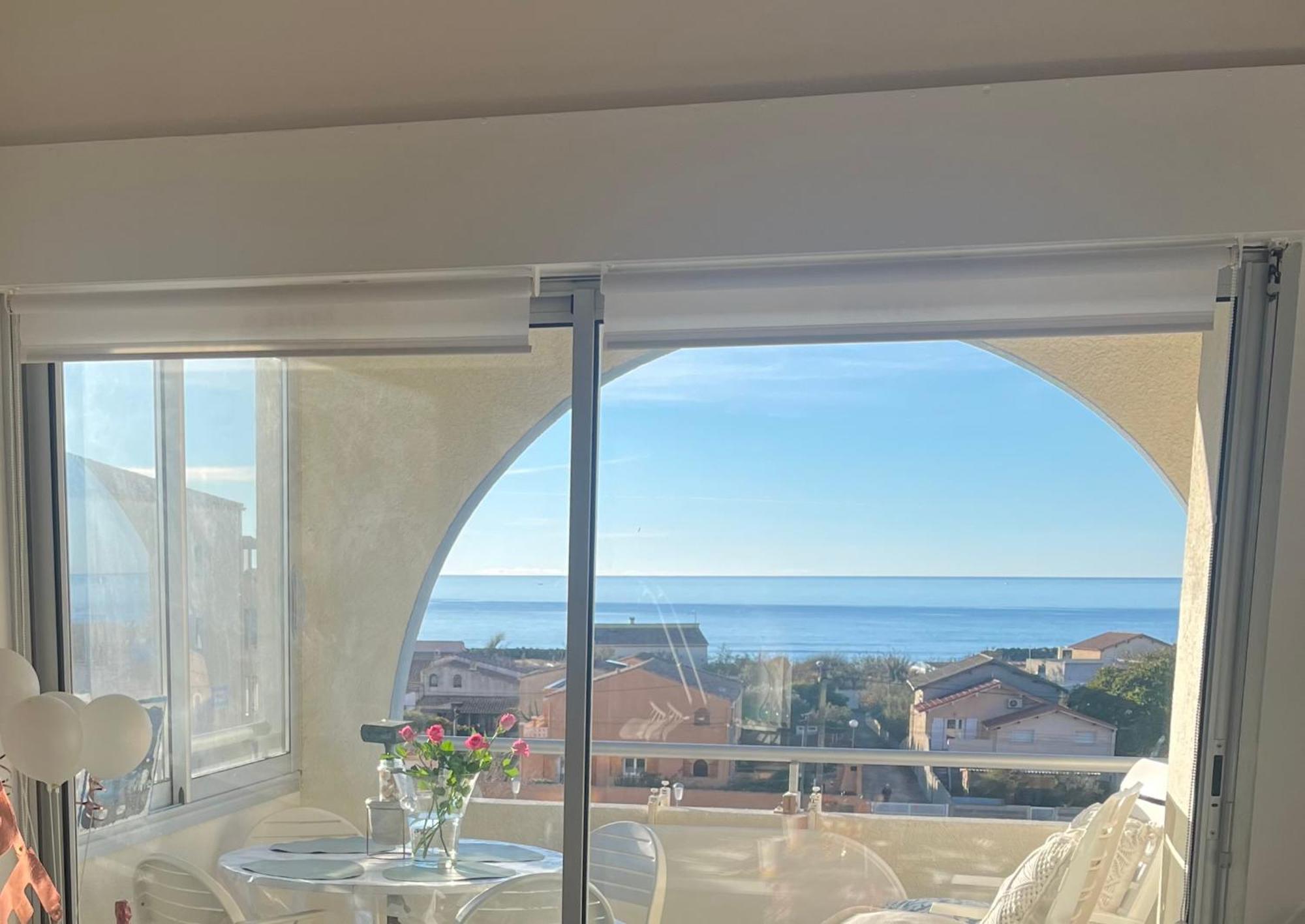 La Sirene - Loft Moderne Et Lumineux Avec Vue Panoramique Sur Mer Mediterranee Et Port De Plaisance فرونتينيان المظهر الخارجي الصورة